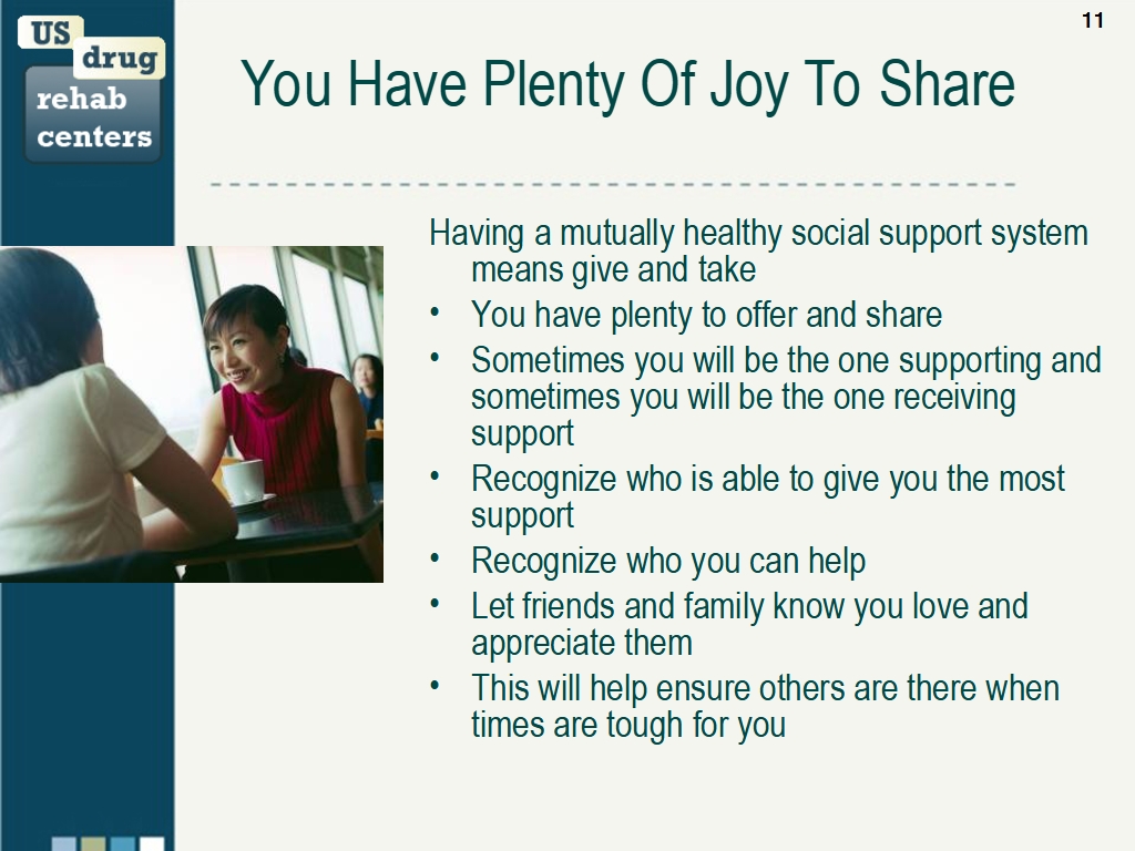 Relatiionships and Relapse Prevention Slide Image