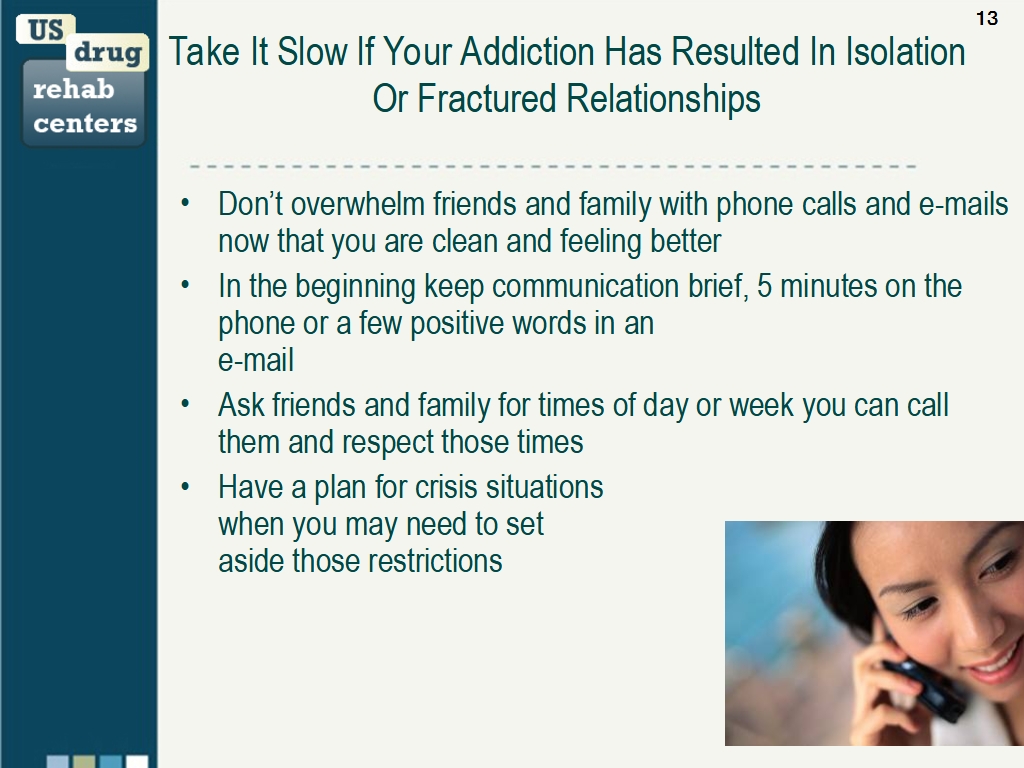 Relatiionships and Relapse Prevention Slide Image